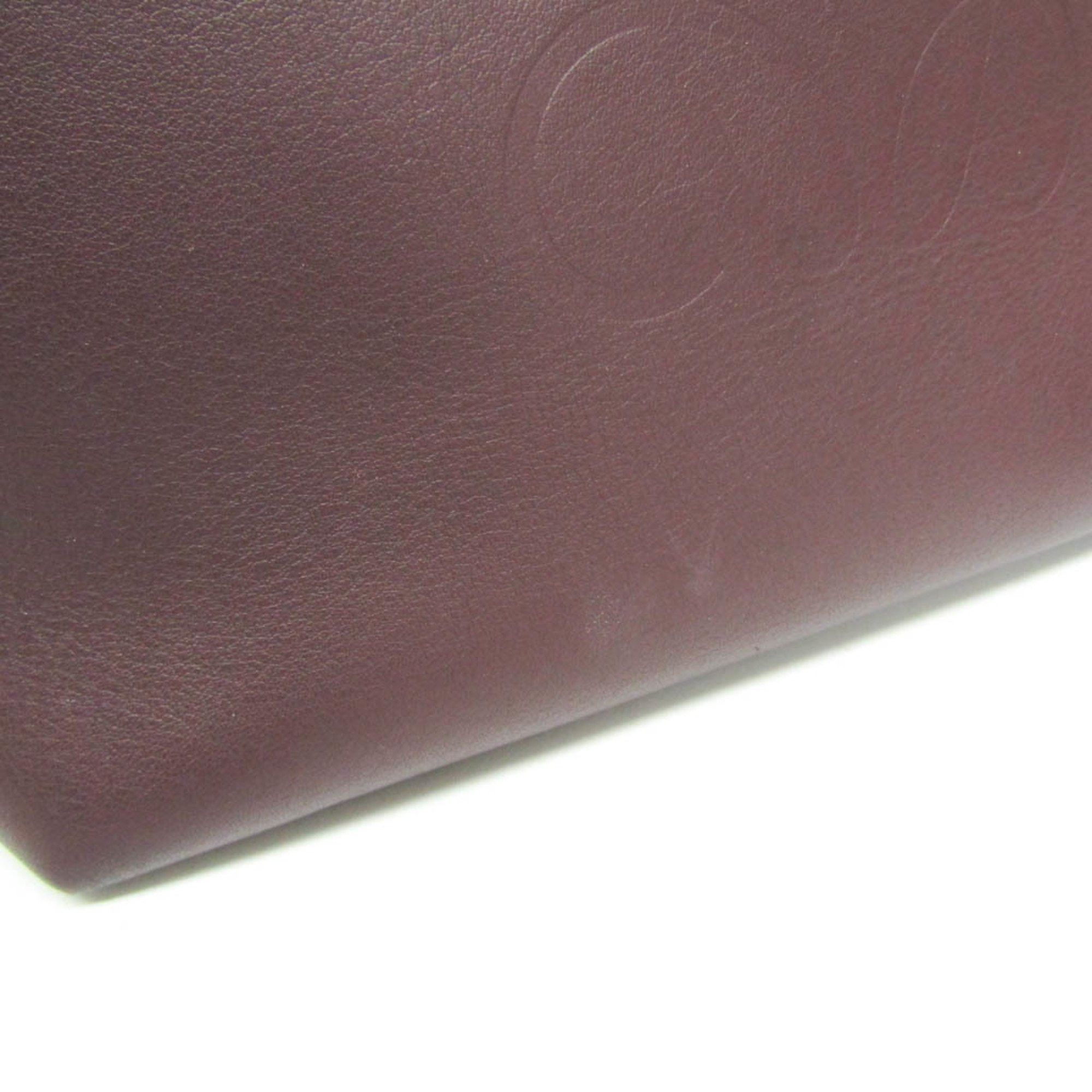Loewe Loewe Anagram A717S72X02 Women's Leather Handbag,Tote Bag Wine Size ONE SIZE - 5 Thumbnail