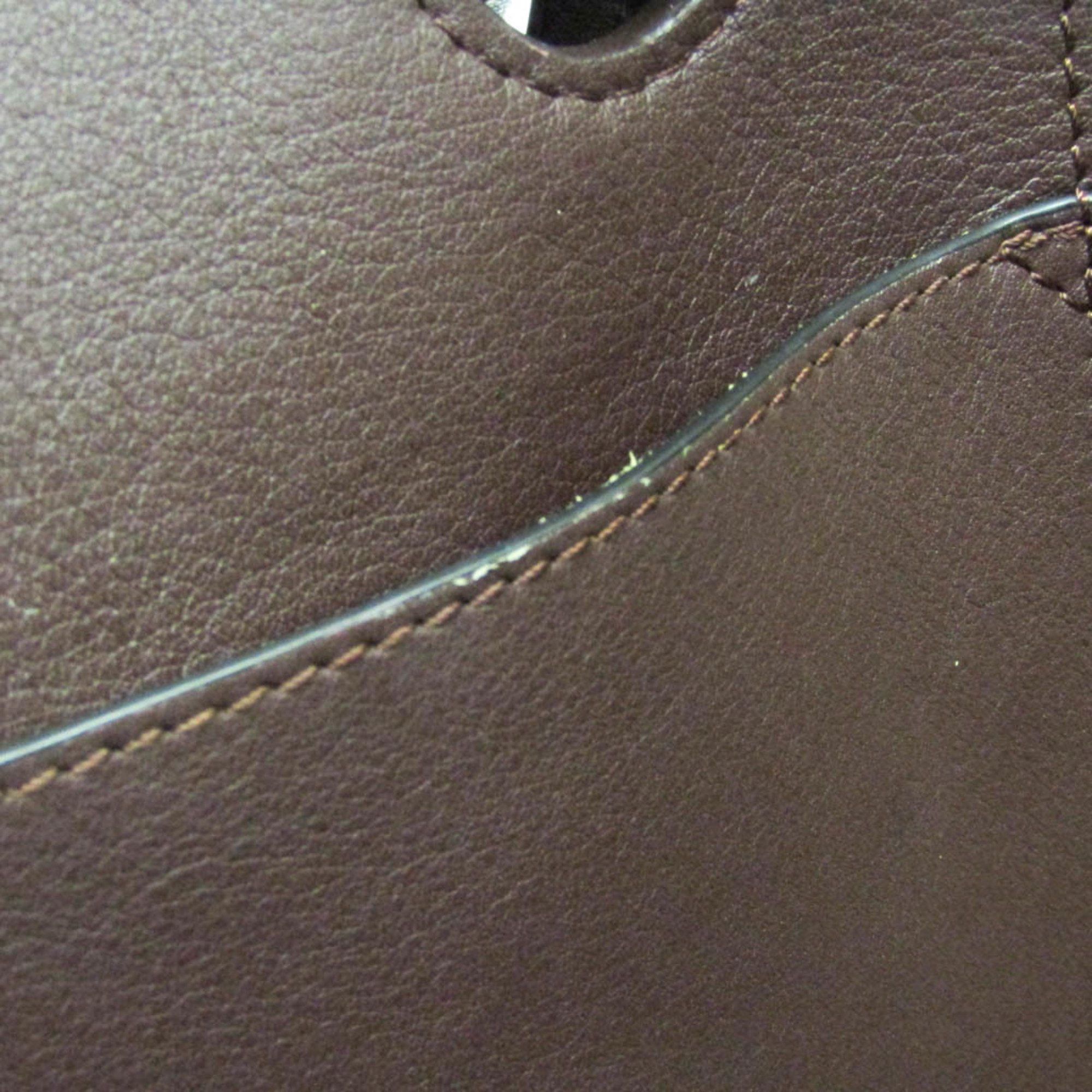 Loewe Loewe Anagram A717S72X02 Women's Leather Handbag,Tote Bag Wine Size ONE SIZE - 8 Thumbnail