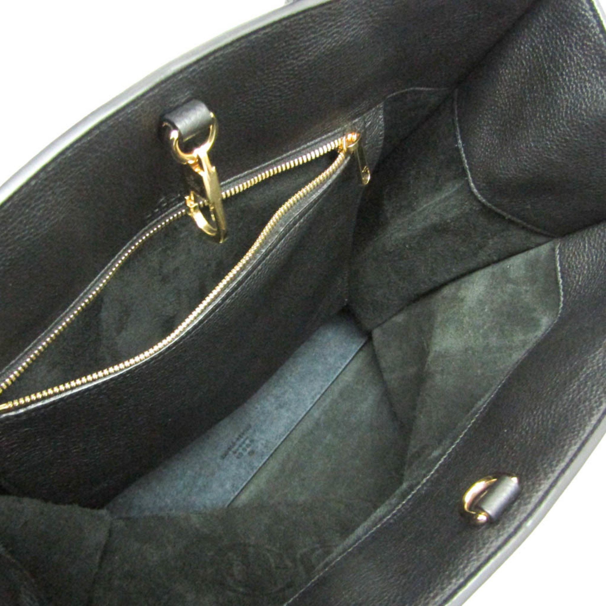 Gucci Gucci Logo Medium 674850 Women,Men Leather Shoulder Bag,Tote Bag Black Size ONE SIZE - 3 Thumbnail