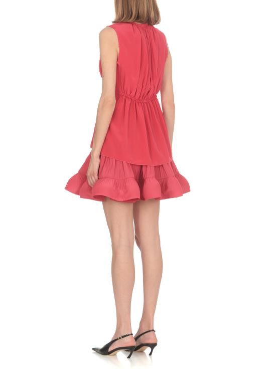Lanvin LANVIN Women Mid Skirts RWST0011 4778A23594 Fuchsia Size 26" / US 2 / IT 38 - 4 Thumbnail