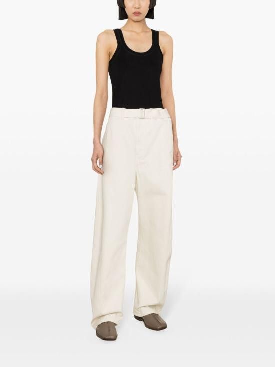 Lemaire LEMAIRE Women Tops TO1199LJ1016 BK999 BLACK Size M / US 6-8 / IT 42-44 - 2 Thumbnail