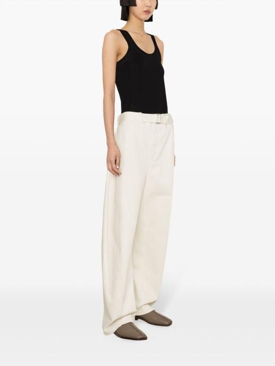 Lemaire LEMAIRE Women Tops TO1199LJ1016 BK999 BLACK Size M / US 6-8 / IT 42-44 - 4 Thumbnail