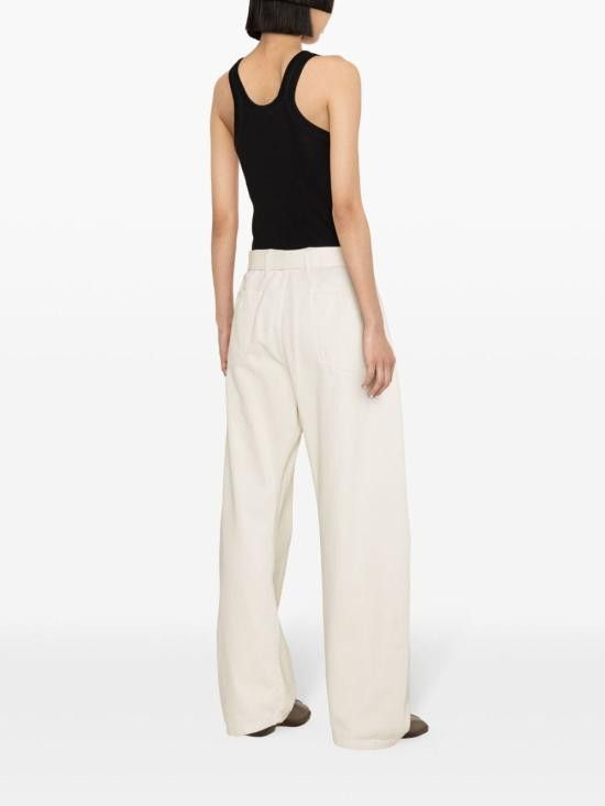 Lemaire LEMAIRE Women Tops TO1199LJ1016 BK999 BLACK Size M / US 6-8 / IT 42-44 - 3 Thumbnail