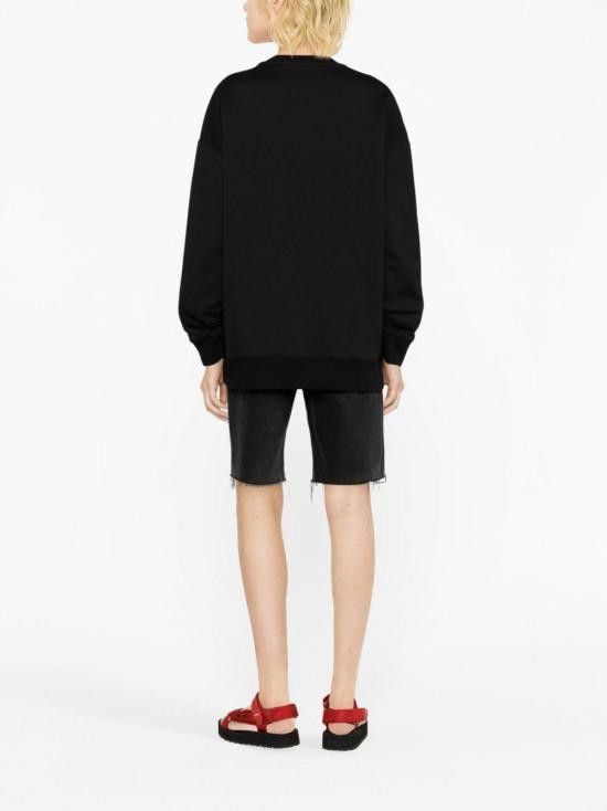Stella McCartney STELLA MCCARTNEY Women Hoodies 6J02063SPX37 1000 BLACK Size S / US 4 / IT 40 - 3 Thumbnail