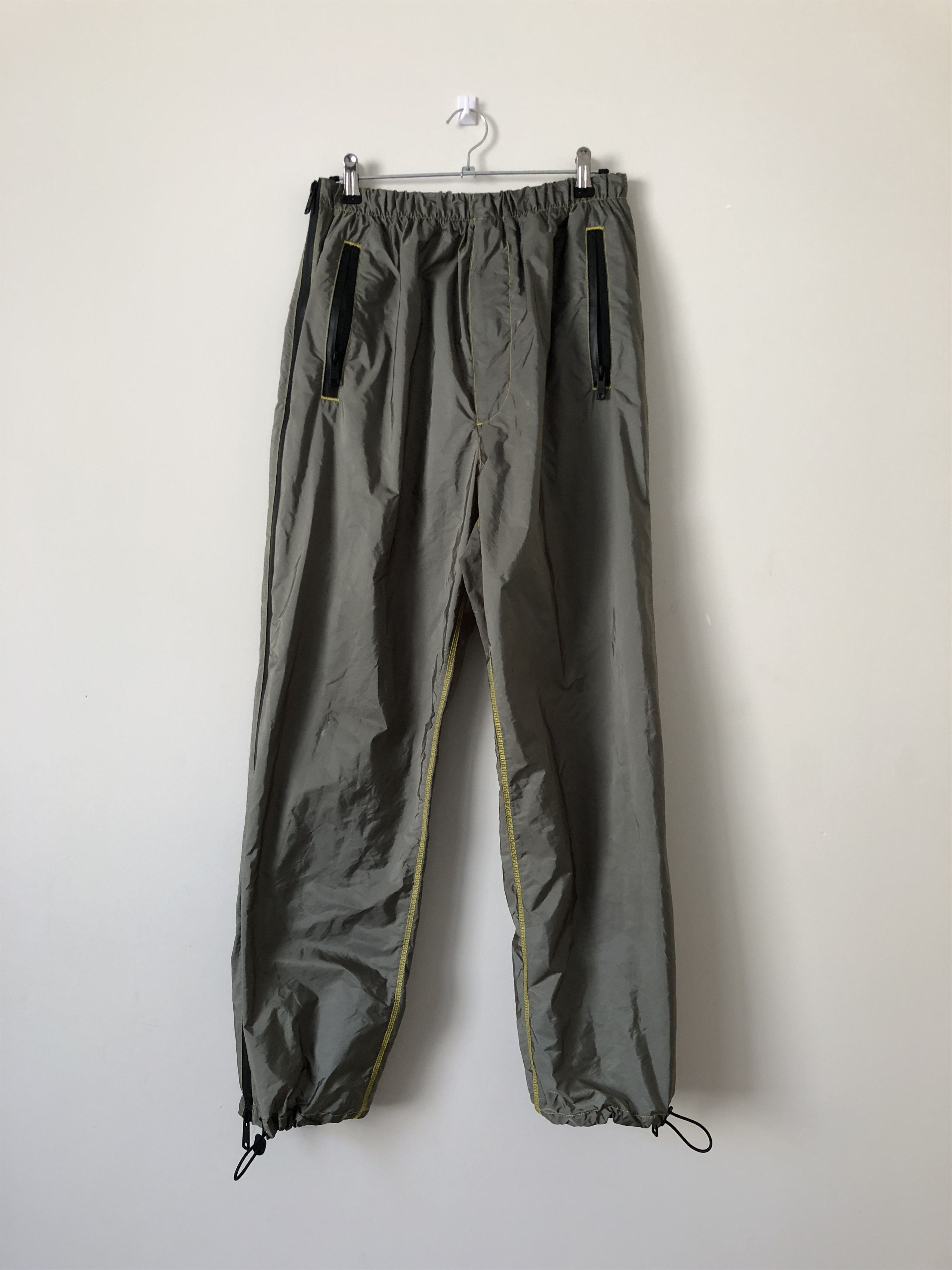 SS17 Prada Zip Nylon Pants