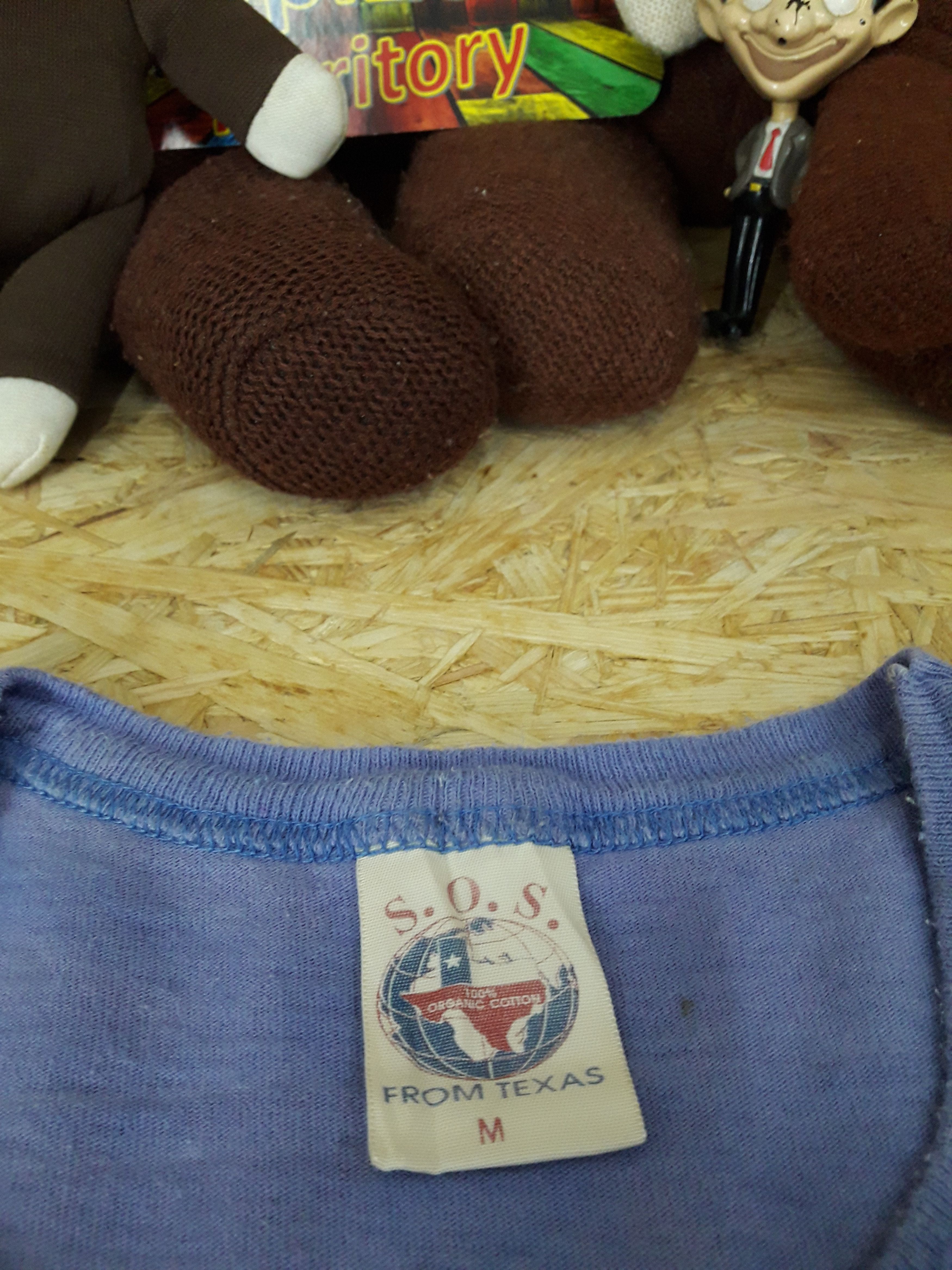 Other Vintage Cartoon Tshirt / SOS from Texas Size US M / EU 48-50 / 2 - 3 Thumbnail