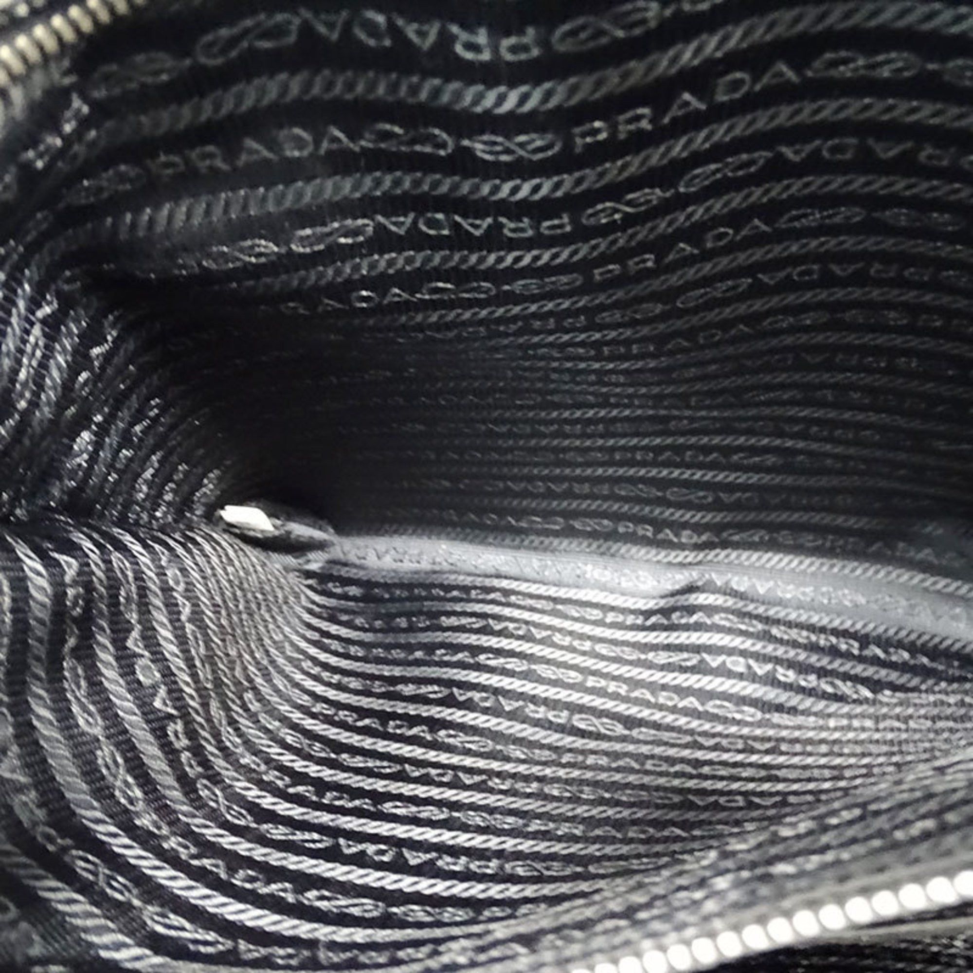 Prada PRADA Men's Handbag Shoulder Bag 2way Leather Black Size ONE SIZE - 9 Thumbnail