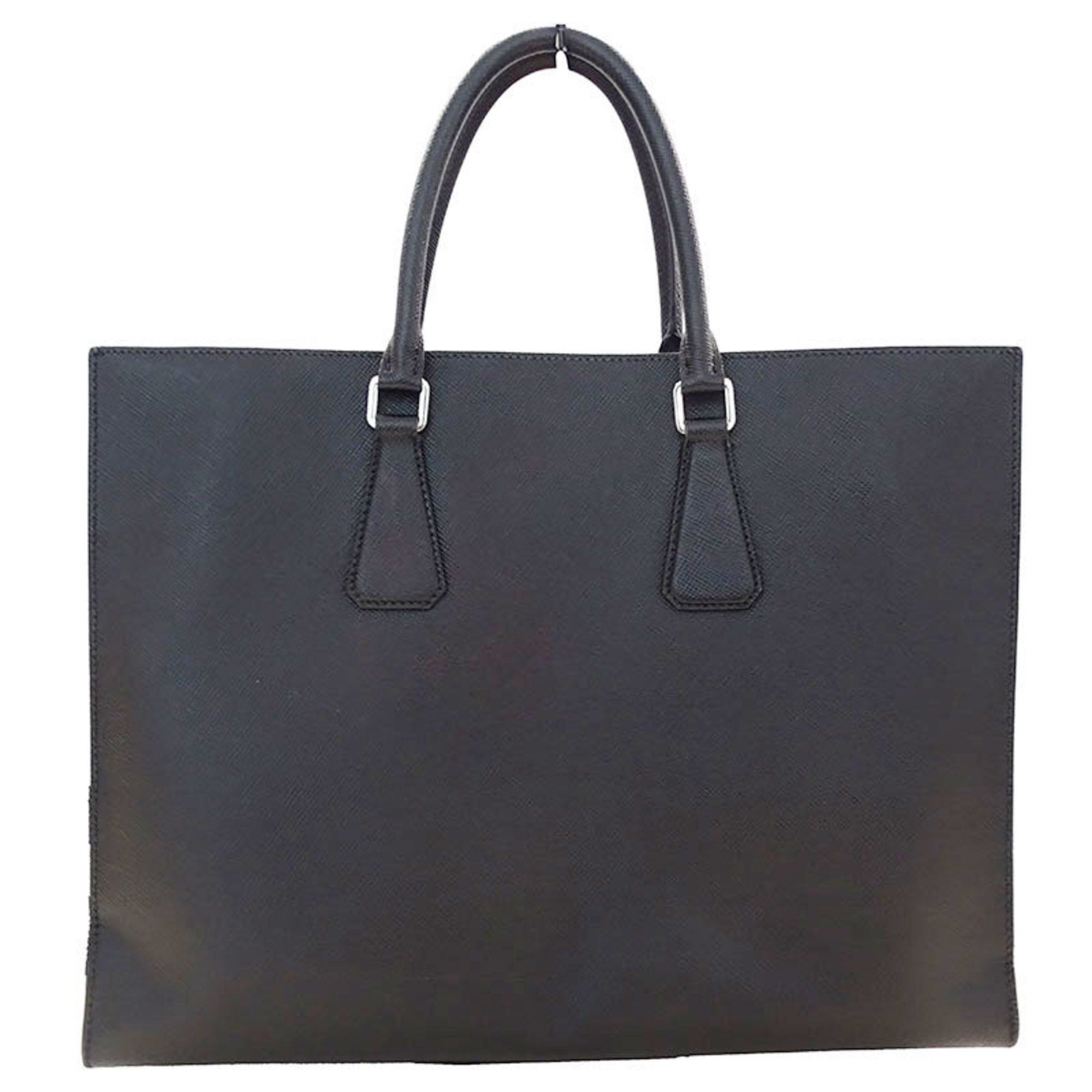 Prada PRADA Men's Handbag Shoulder Bag 2way Leather Black Size ONE SIZE - 3 Thumbnail