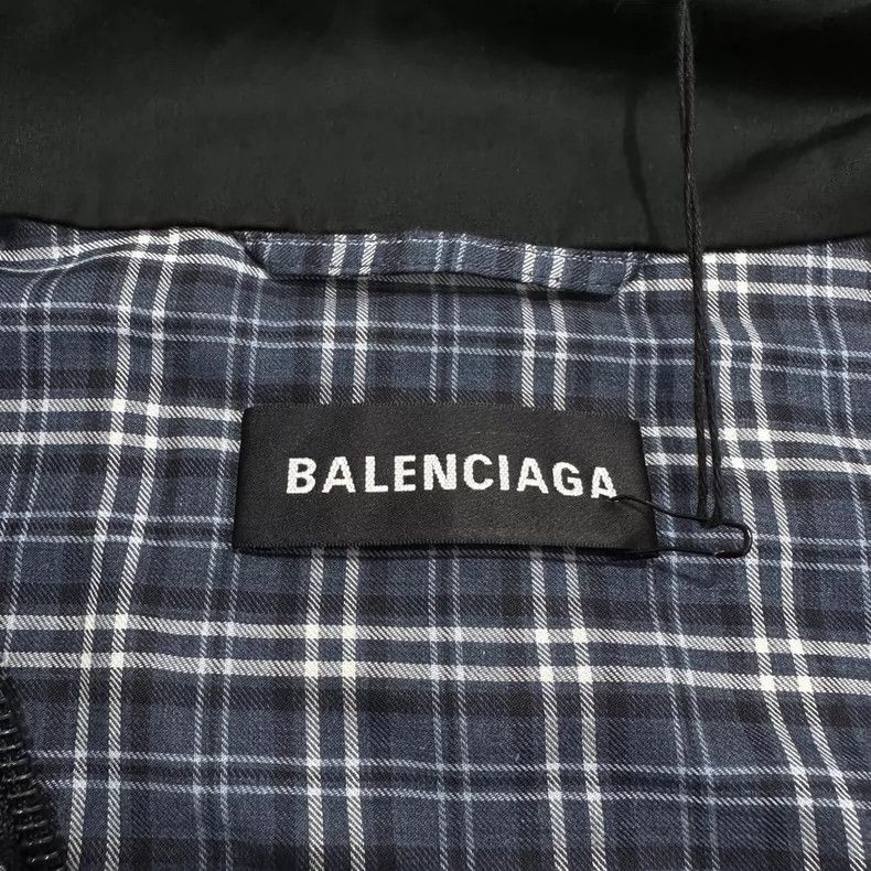 Balenciaga Balenciaga patchwork plaid logo submachine jacket -DMC Size US S / EU 44-46 / 1 - 3 Thumbnail