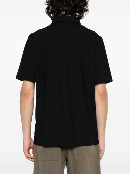 Lardini LARDINI Men T-Shirts EQLPMC80 EQ62027999 Black Size US XL / EU 56 / 4 - 4 Thumbnail