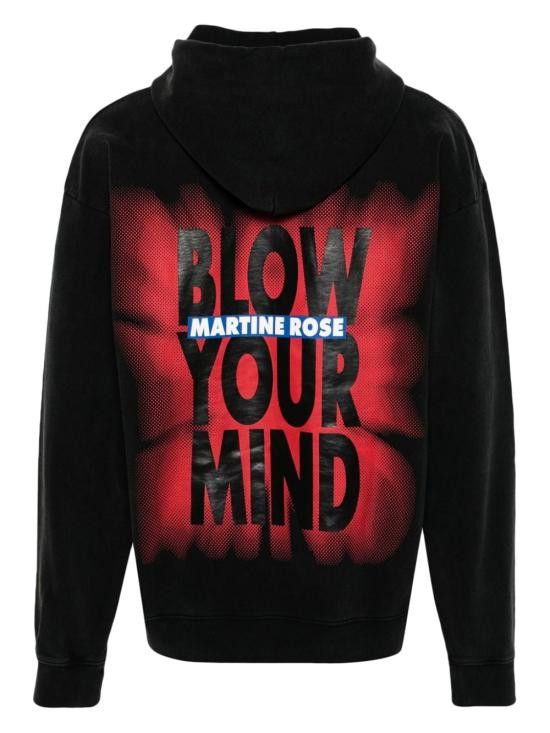 Martine Rose MARTINE ROSE Men Hoodies MRSS24602 BLPIBM Black Size US L / EU 52-54 / 3 - 2 Thumbnail