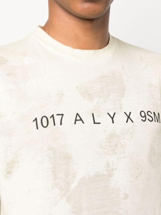 1017 ALYX 9SM Men T-Shirts AAUTS0392FA01 WTH0007 White Short