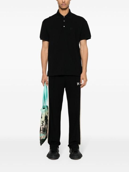 Palm Angels PALM ANGELS Men T-Shirts PMGB012R24FAB001 1010 Black Size US M / EU 48-50 / 2 - 2 Thumbnail