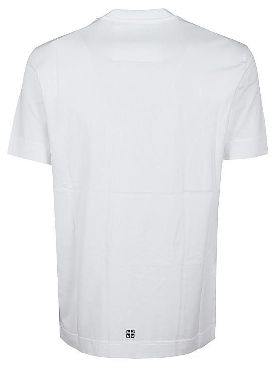 Givenchy GIVENCHY Men T-Shirts BM716G3YM8 100 White Size US L / EU 52-54 / 3 - 3 Thumbnail