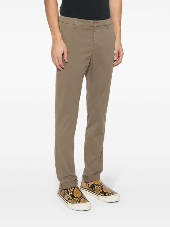 Dondup DONDUP Men Straight Pants UP235GAUBERT GSE046PTD025 Brown Size US 31 - 2 Thumbnail