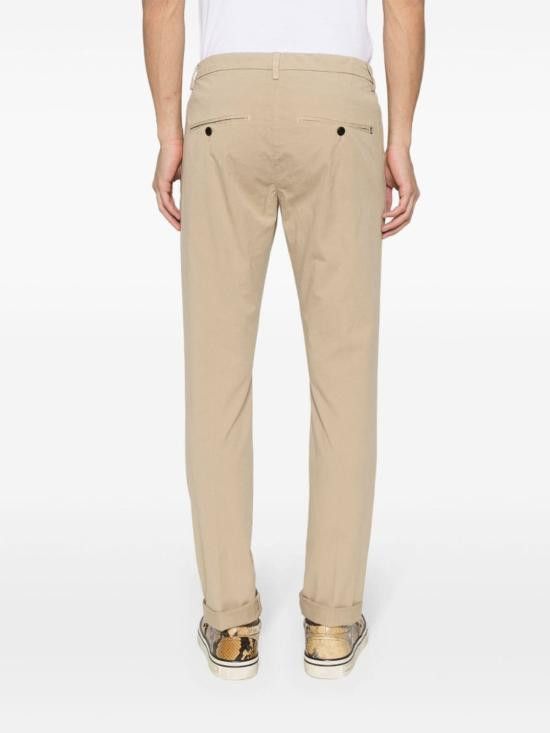 Dondup DONDUP Men Straight Pants UP235GAUBERT GSE046PTD016 Beige Size US 30 / EU 46 - 3 Thumbnail