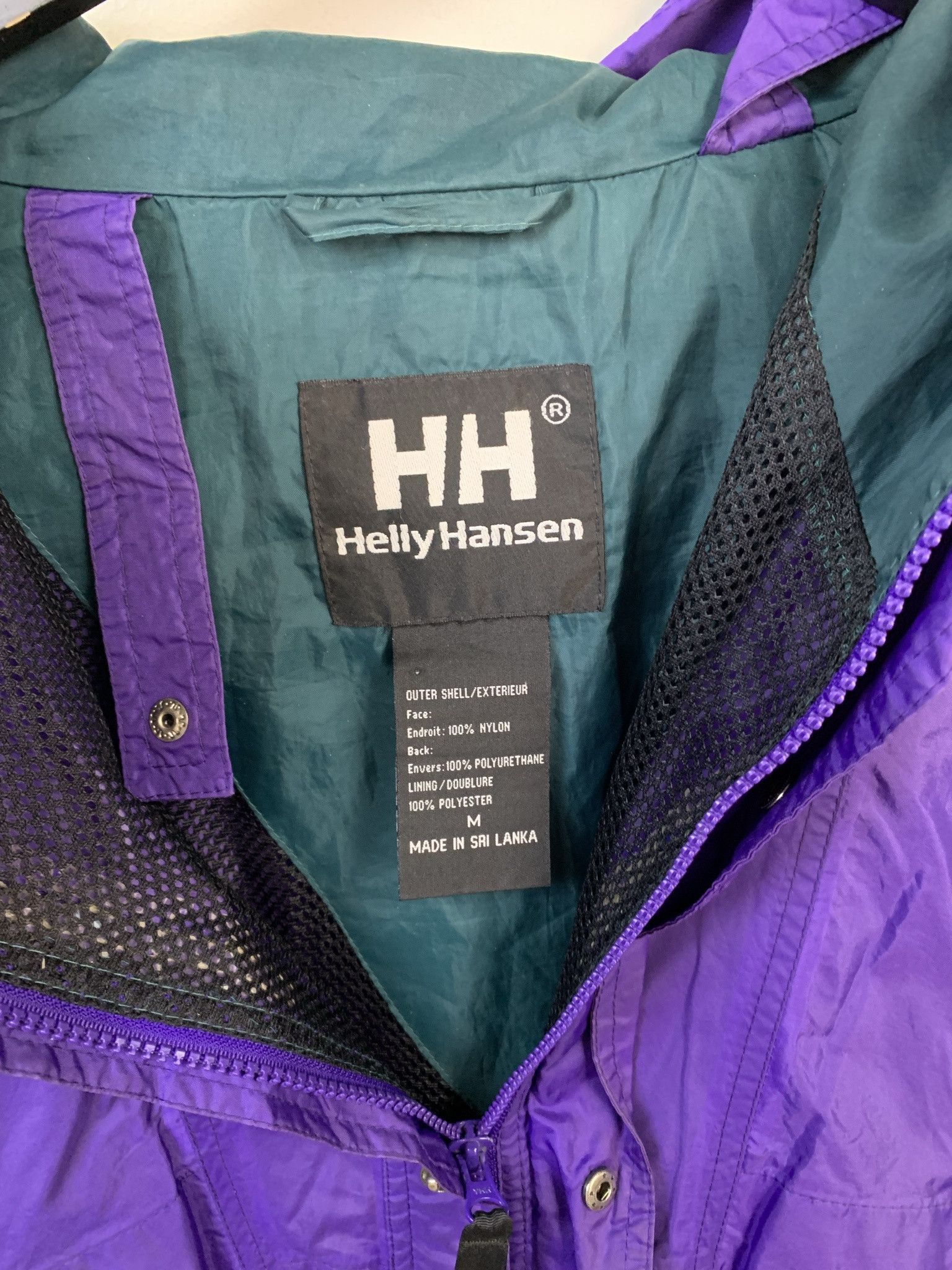 Other Vintage Helly Hanson Purple Shell Rain jacket Size M Size US M / EU 48-50 / 2 - 2 Thumbnail