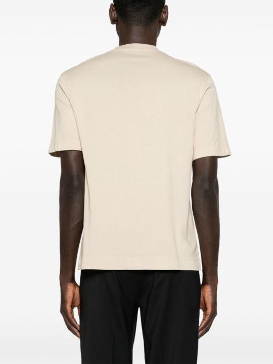 Circolo 1901 CIRCOLO 1901 Men T-Shirts CN4299 488TO Beige Size US XL / EU 56 / 4 - 3 Thumbnail