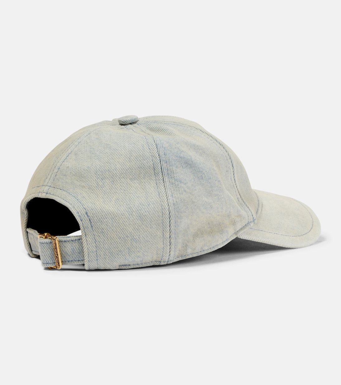 Saint Laurent Paris Denim Logo Baseball Cap Hat Size ONE SIZE - 2 Thumbnail