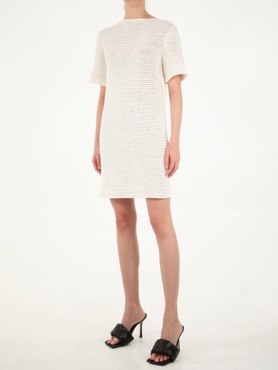 Bottega Veneta BOTTEGA VENETA Women Mid Skirts 685527 WHITE Size M / US 6-8 / IT 42-44 - 2 Thumbnail