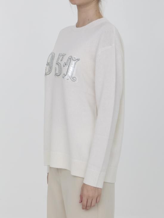 Max Mara MAX MARA Women Sweater 2421366222600 WHITE Size XS / US 0-2 / IT 36-38 - 2 Thumbnail
