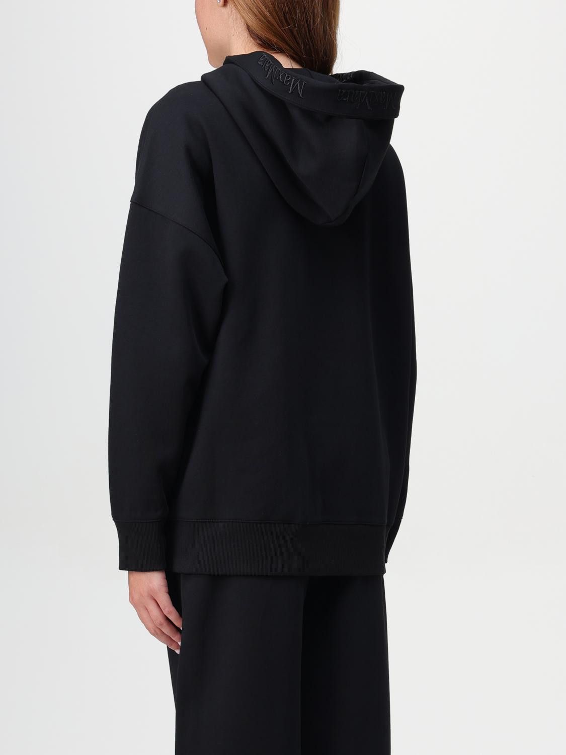 Max Mara Max Mara Sweatshirt Woman Black Size M / US 6-8 / IT 42-44 - 3 Thumbnail