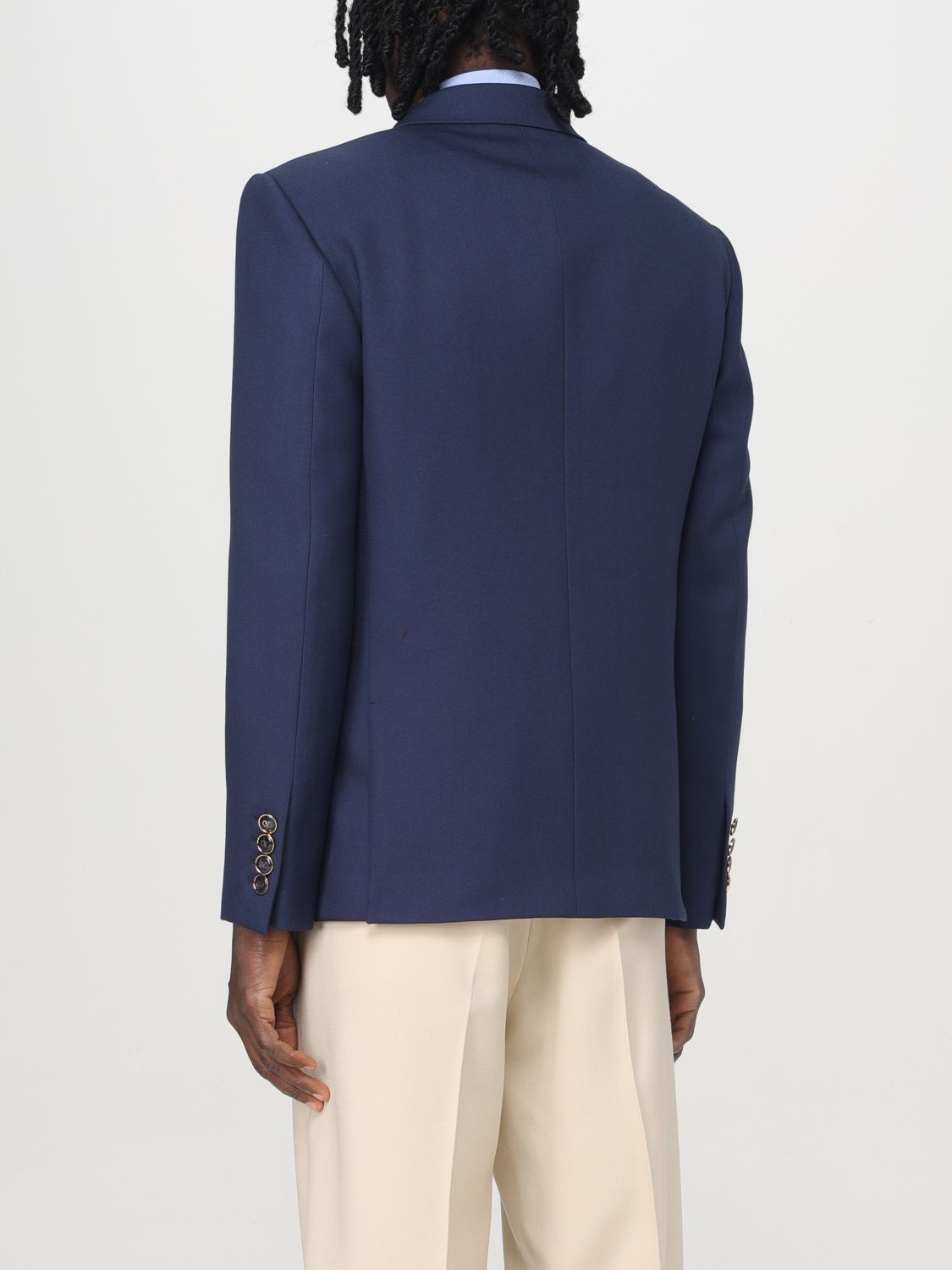 Valentino Valentino Jacket Men Blue Size US L / EU 52-54 / 3 - 3 Thumbnail