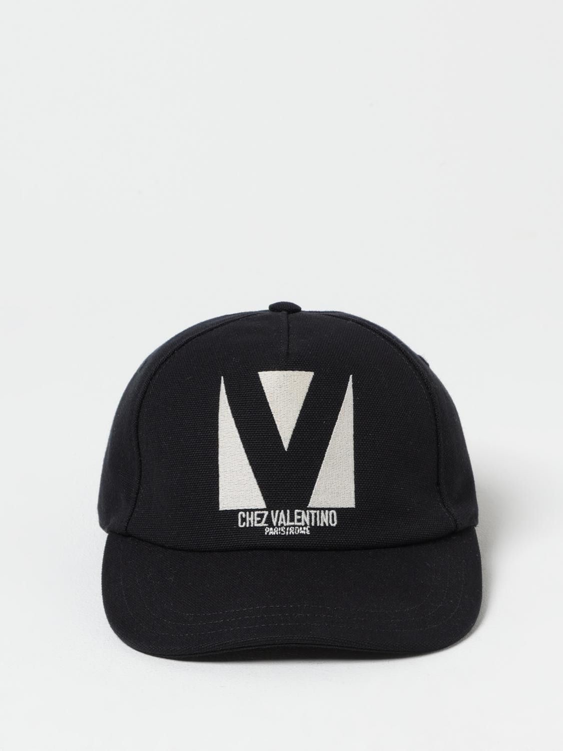 Valentino Valentino Garavani Hat Men Black Size ONE SIZE - 3 Thumbnail