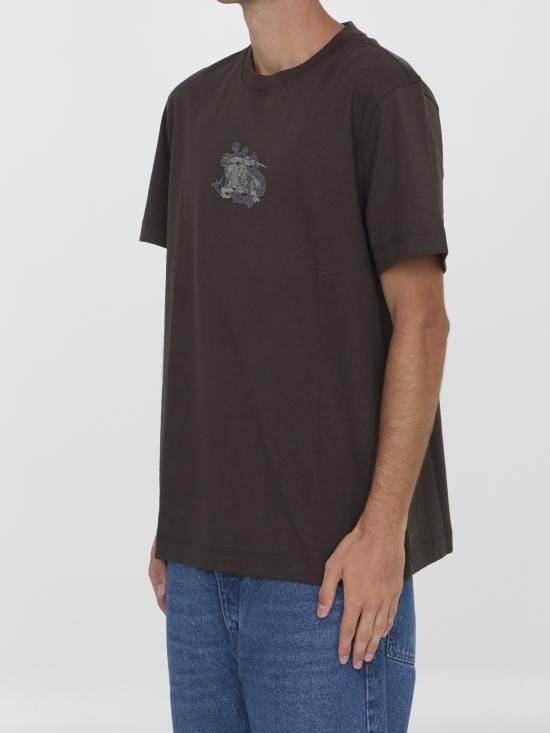 Burberry BURBERRY Men T-Shirts 8097878 BLACK Size US M / EU 48-50 / 2 - 2 Thumbnail
