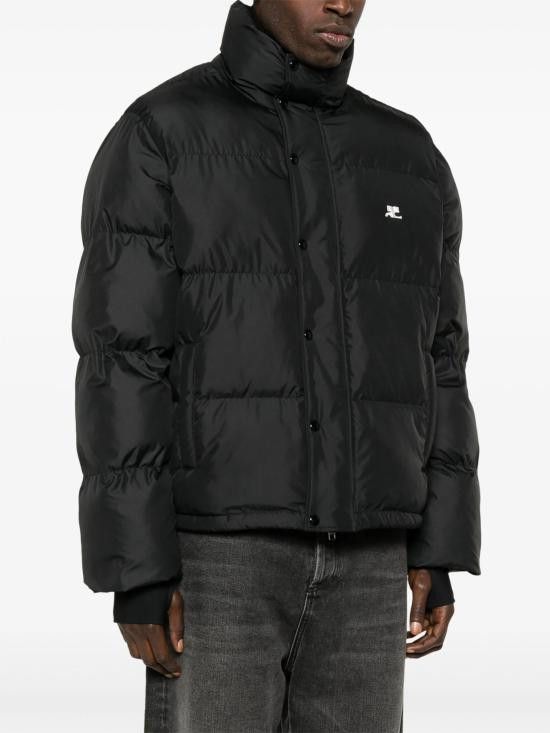 Courreges COURREGES Men Jacket 323CMA105PL0112 9999 BLACK Size S / US 4 / IT 40 - 4 Thumbnail