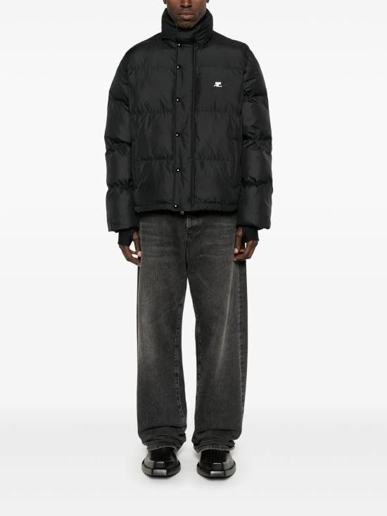 Courreges COURREGES Men Jacket 323CMA105PL0112 9999 BLACK Size S / US 4 / IT 40 - 3 Thumbnail