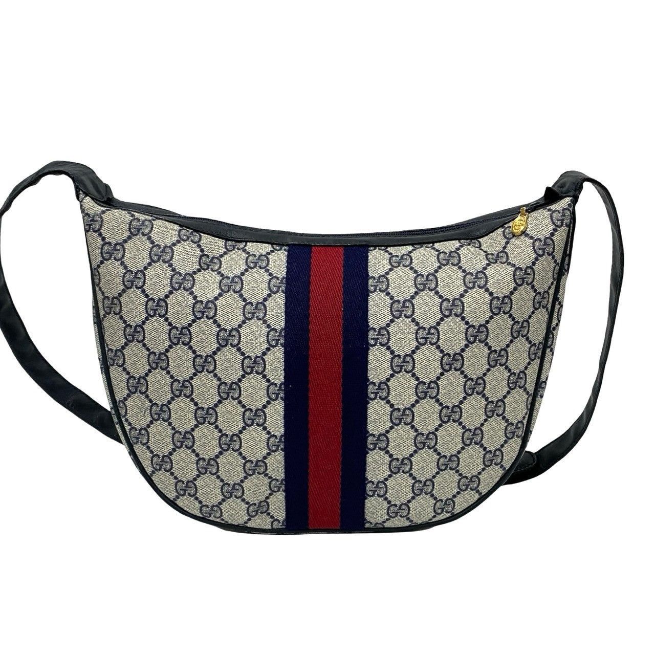 Gucci Gucci Shoulder Bag Blue Leather Size ONE SIZE - 4 Thumbnail