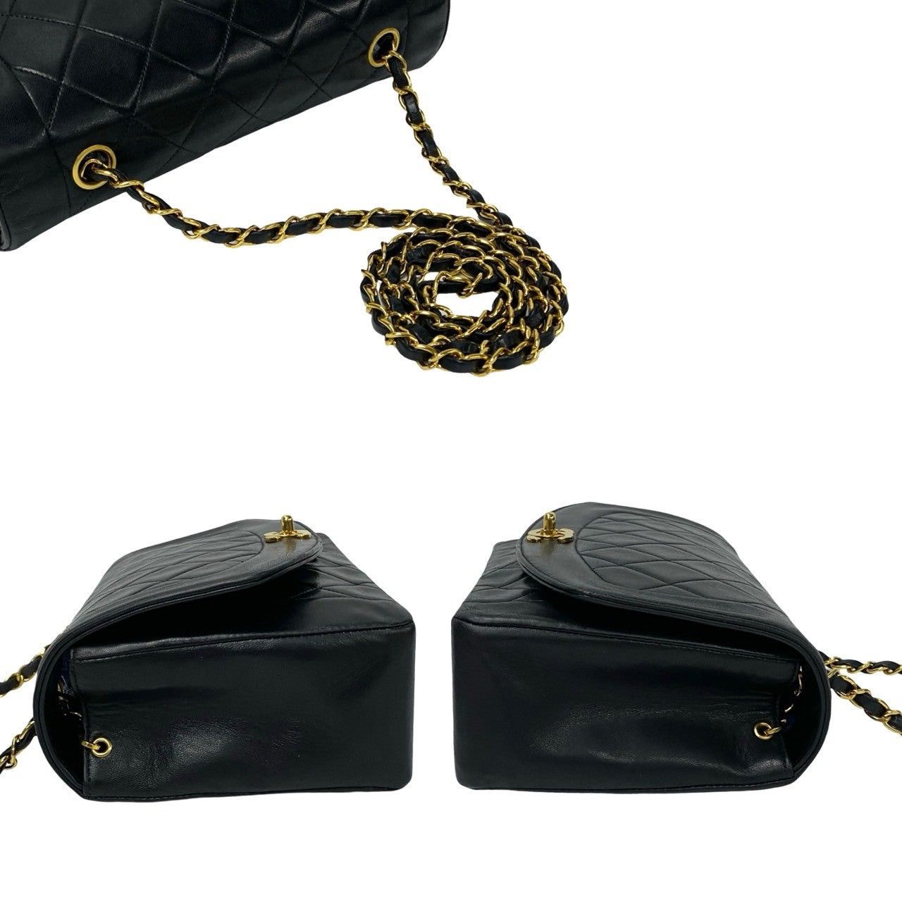 Chanel Chanel Shoulder Bag Black Leather Size ONE SIZE - 5 Thumbnail