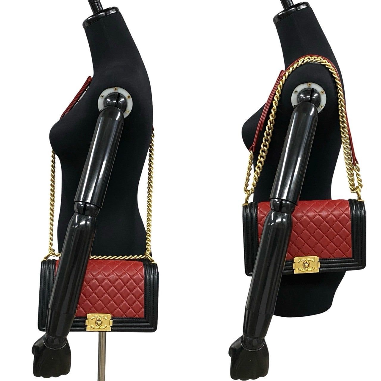 Chanel Chanel Shoulder Bag Red Leather Size ONE SIZE - 2 Thumbnail