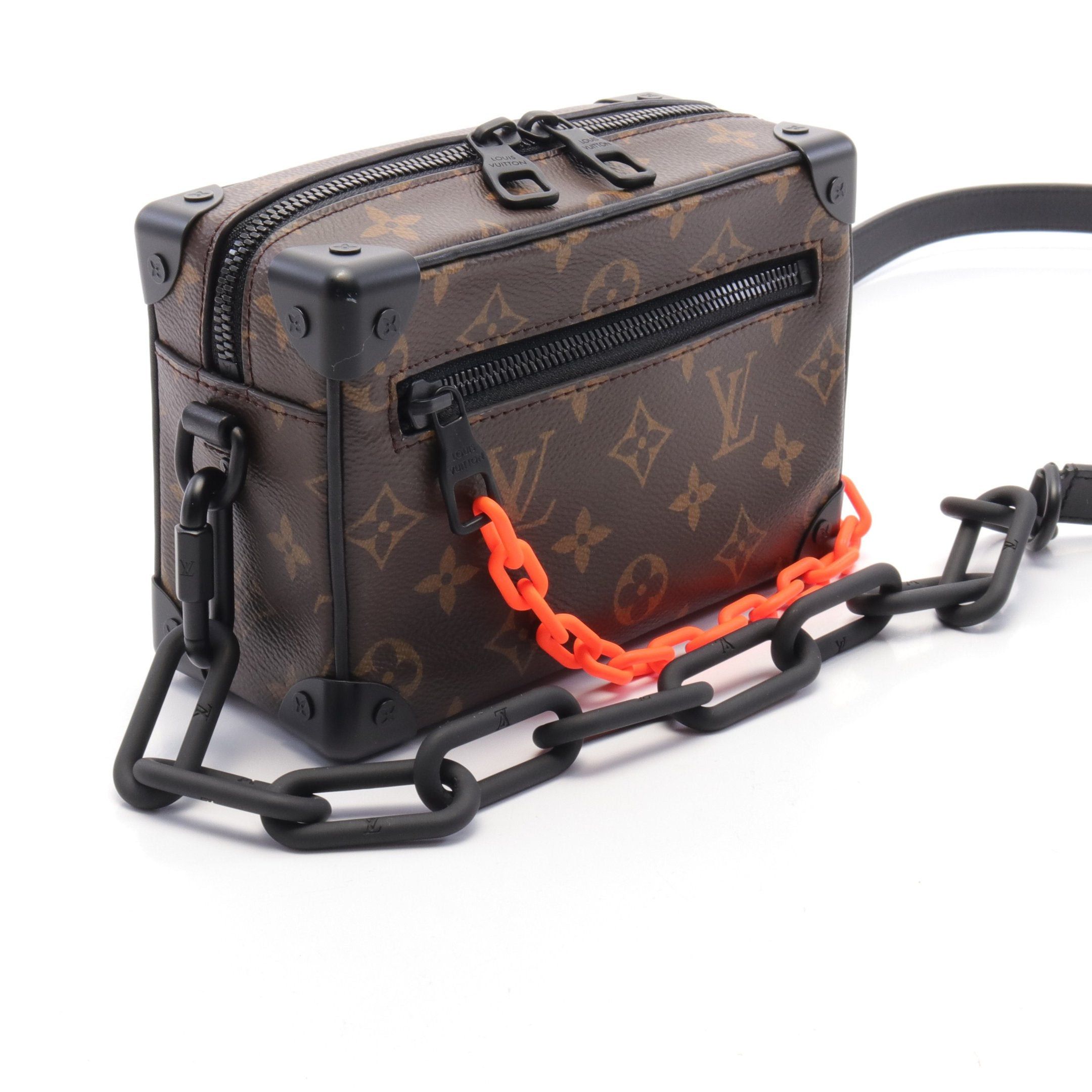Louis Vuitton Louis Vuitton Mini Soft Trunk Monogram Solar Lei Shoulder Bag Leather Brown Black Size ONE SIZE - 6 Thumbnail