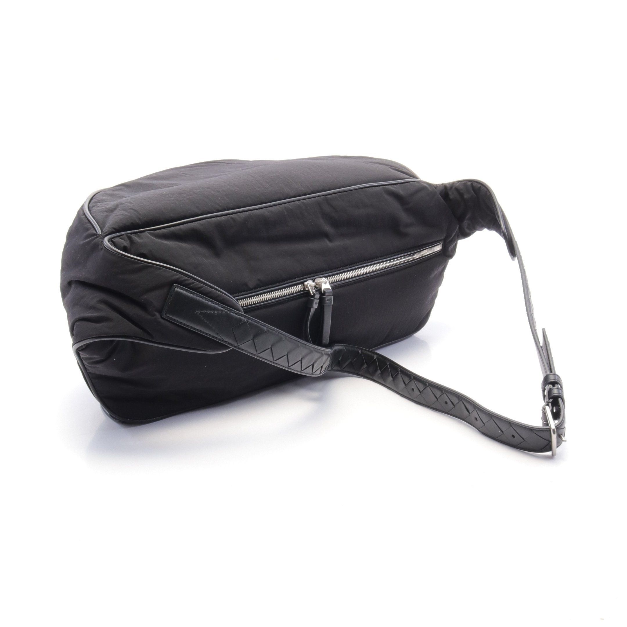 Bottega Veneta Bottega Veneta Body Bag Nylon Leather Black Size ONE SIZE - 2 Thumbnail