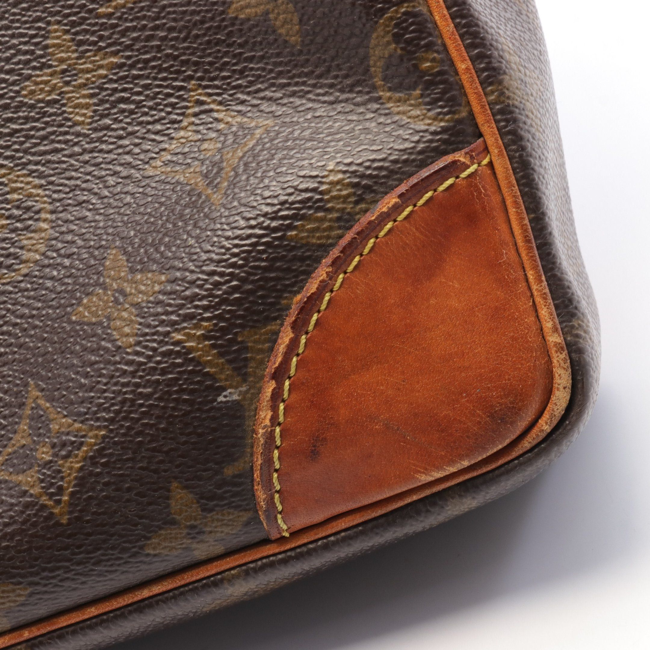 Louis Vuitton Louis Vuitton Porte Document Voyage Monogram Briefcase Business Bag Leather Brown Size ONE SIZE - 11 Thumbnail