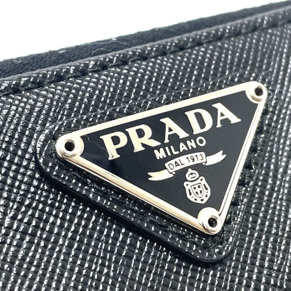 Prada Prada 1M1188 Triangle Logo Organizer Long Wallet Saffiano Leather Men Size ONE SIZE - 3 Thumbnail