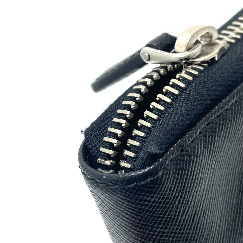 Prada Prada 1M1188 Triangle Logo Organizer Long Wallet Saffiano Leather Men Size ONE SIZE - 5 Thumbnail