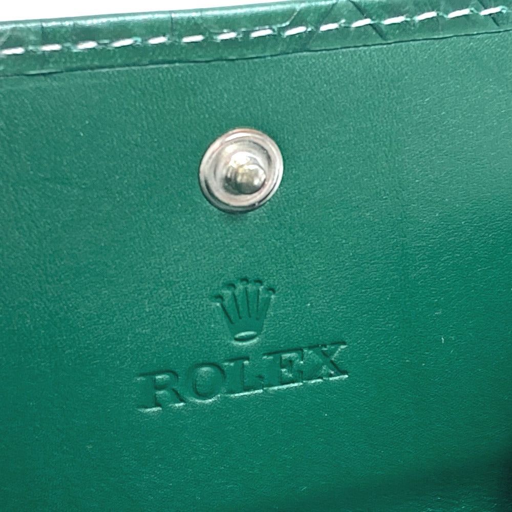 Rolex Rolex 4158470 Emboss Logo Novelty Article Not For Sale Change Purse Coin Leather Men Size ONE SIZE - 9 Thumbnail