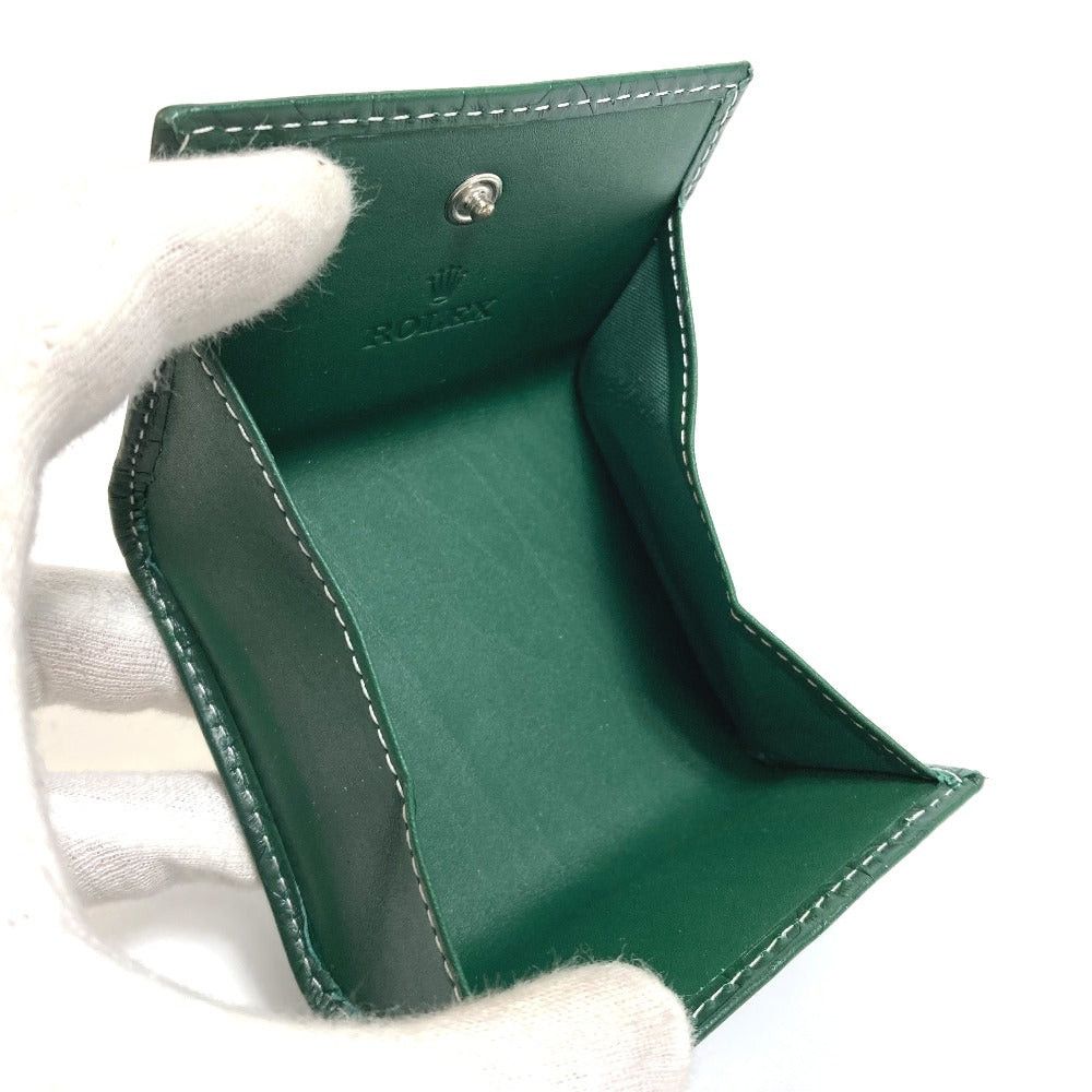 Rolex Rolex 4158470 Emboss Logo Novelty Article Not For Sale Change Purse Coin Leather Men Size ONE SIZE - 8 Thumbnail
