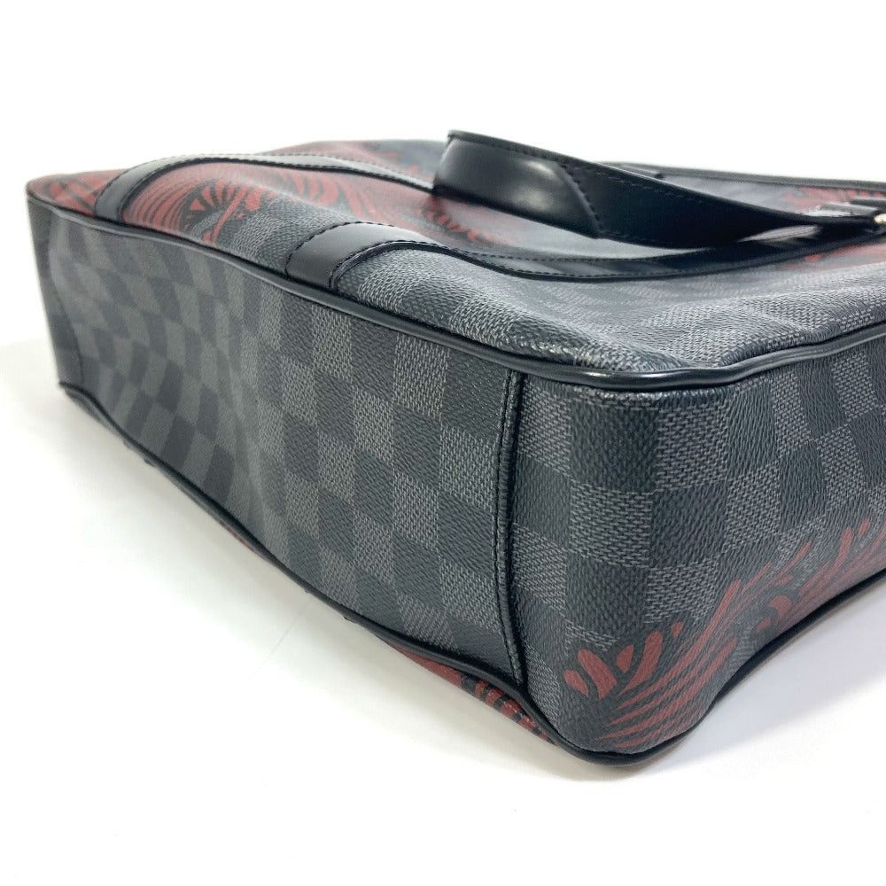 Louis Vuitton Louis Vuitton N41717 Damier Graphit Christopher Nemeth. Tadao Pm Double Shoulder Bag Shawl Tote Graphite Canvas Men Size ONE SIZE - 8 Thumbnail