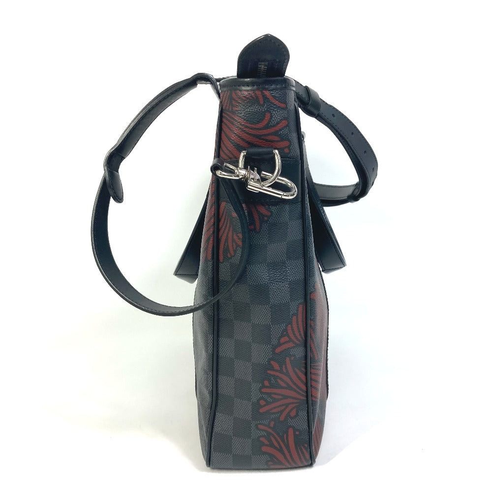 Louis Vuitton Louis Vuitton N41717 Damier Graphit Christopher Nemeth. Tadao Pm Double Shoulder Bag Shawl Tote Graphite Canvas Men Size ONE SIZE - 3 Thumbnail
