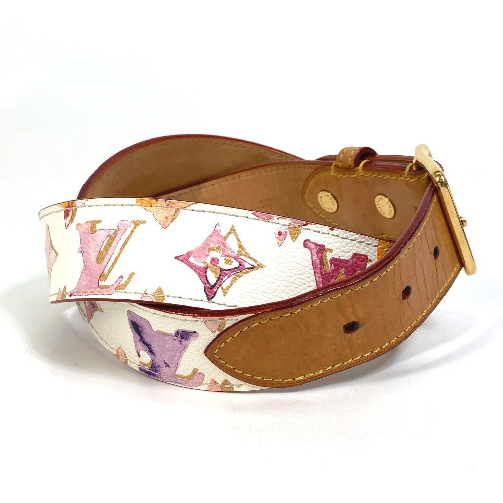 Louis Vuitton Louis Vuitton M9623U Monogram Watercolor Belt With Santur Courroies Canvas Men Size ONE SIZE - 4 Thumbnail