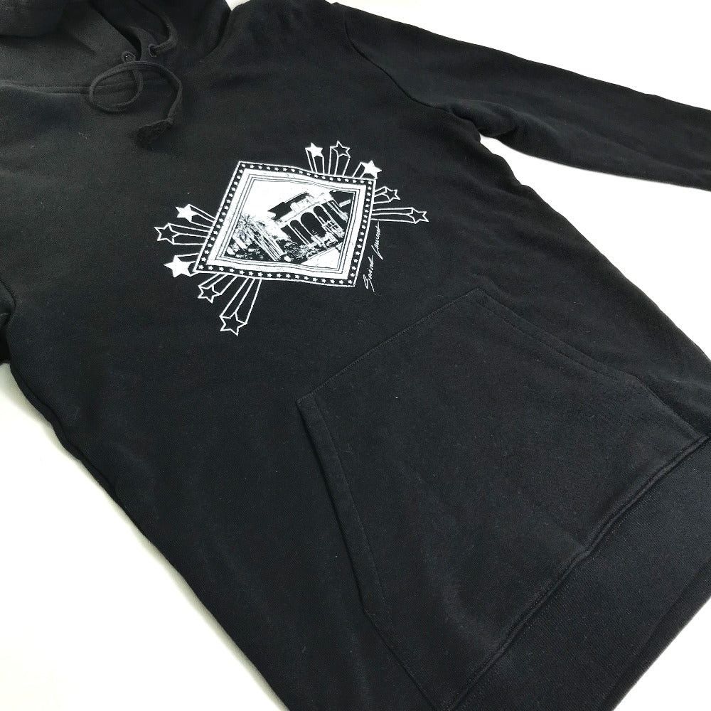 Saint Laurent Paris Saint Laurent Paris 605507 Jardin Majorelle Roudi Pullover Hooded Sweatshirt Cotton Men Size US XS / EU 42 / 0 - 4 Thumbnail