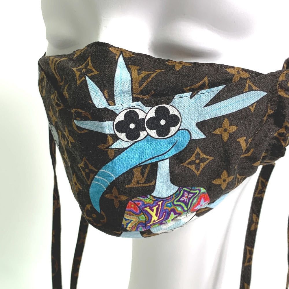 Louis Vuitton Louis Vuitton Mp2954 Monogram Set Mask Bandana Scarf Lv Friends Cotton Men Size ONE SIZE - 5 Thumbnail