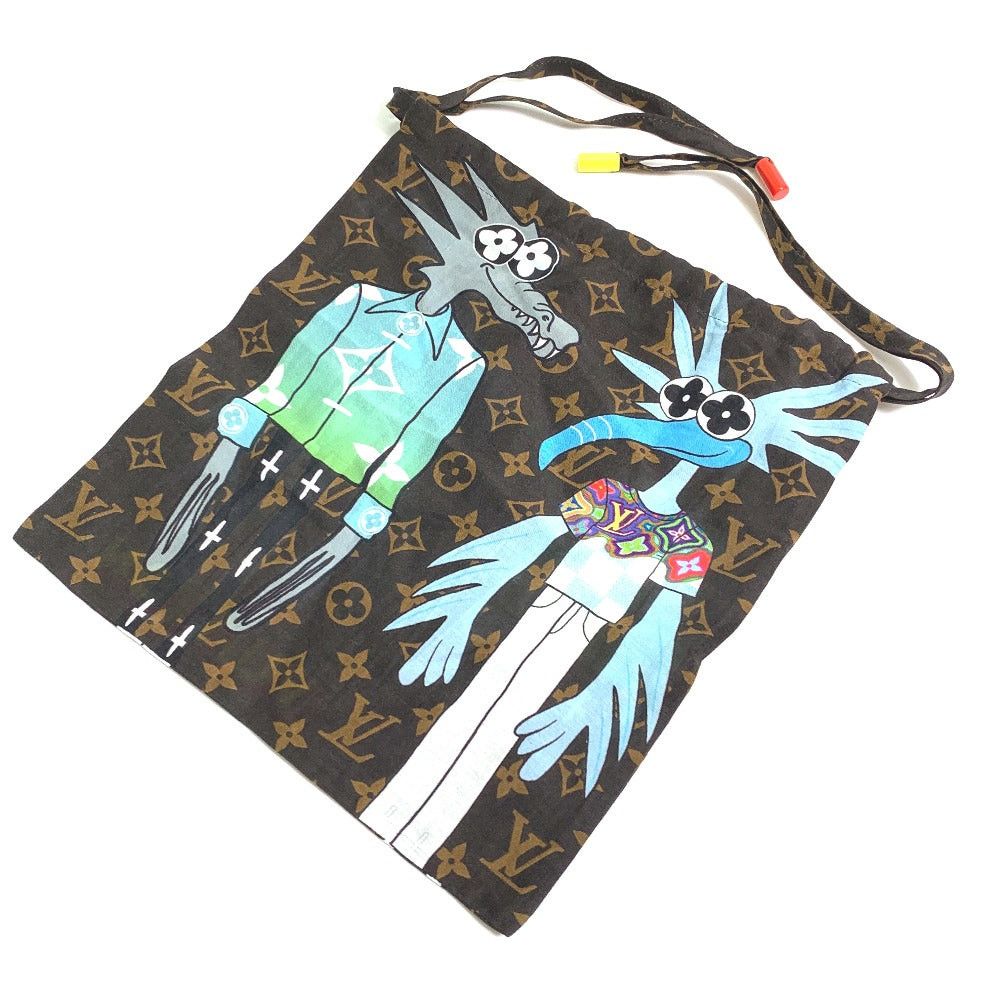 Louis Vuitton Louis Vuitton Mp2954 Monogram Set Mask Bandana Scarf Lv Friends Cotton Men Size ONE SIZE - 9 Thumbnail