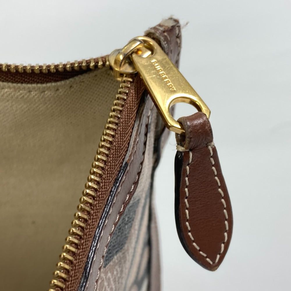 Burberry Burberry Bag Tb Full Pattern Clutch Zipper Zip Pvc/Leather Men Size ONE SIZE - 8 Thumbnail