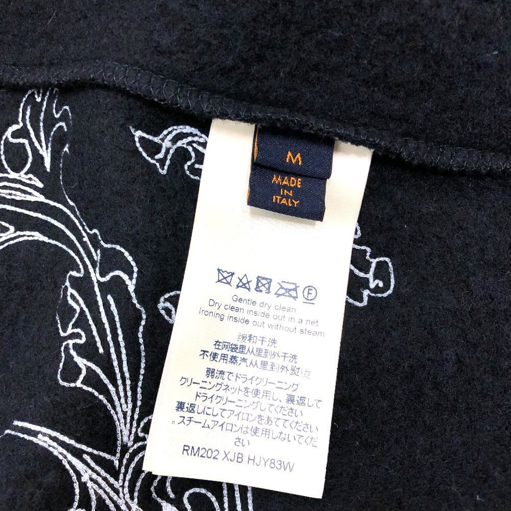 Louis Vuitton Louis Vuitton Flower Embroidery Wool Zip-Up Parka Hood Hooded Sweatshirt Men Size ONE SIZE - 6 Thumbnail