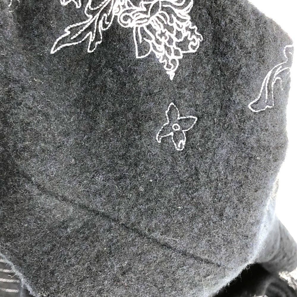 Louis Vuitton Louis Vuitton Flower Embroidery Wool Zip-Up Parka Hood Hooded Sweatshirt Men Size ONE SIZE - 13 Thumbnail